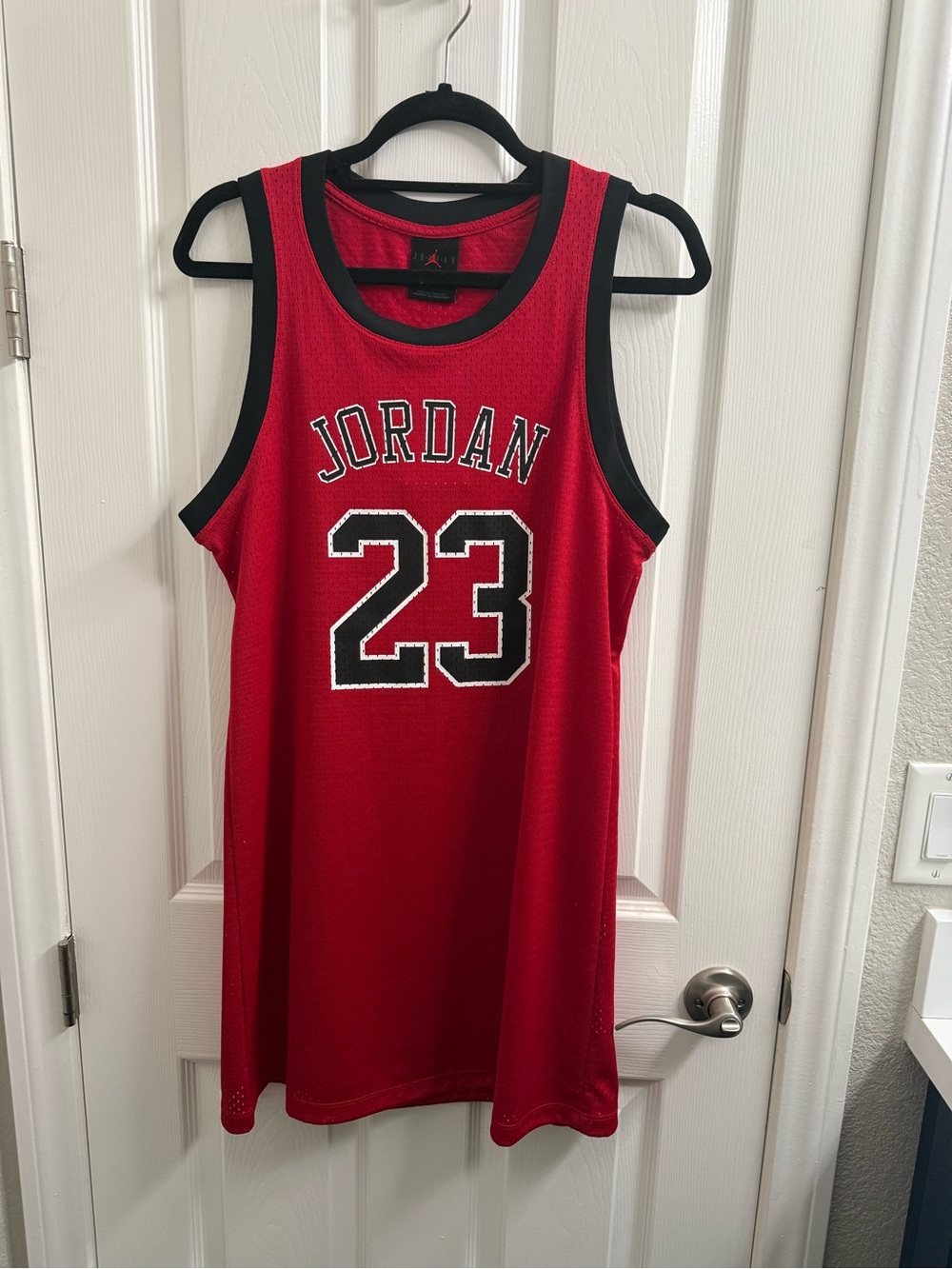 Jordan 23 Red Basketball Jersey Dress